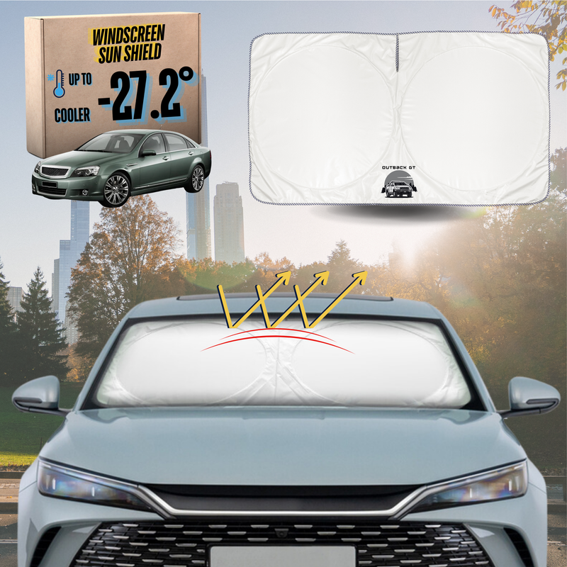 Front Windscreen Sun Shade for Holden Statesman 2013 - 2017 (WN) - Standard 150 x 85 cm