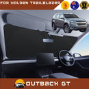 Front Windscreen Sun Shade for Holden Trailblazer 2016 - 2020 RG - Standard 150 x 85 cm - Black-1