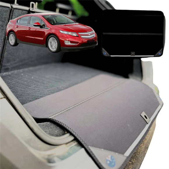 Rear Cargo Boot Bumper Protector for Holden Volt 2010 - 2015 - Standard (72 x 55) - Black