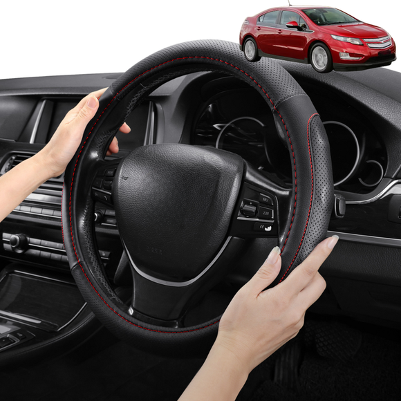 Steering Wheel Cover Pro Extra Layer for Holden Volt 2010-2015 - Breathable & Anti-Slip - Circle 38 cm