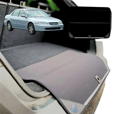 Rear Cargo Boot Bumper Protector for Honda Accord 1997 - 2002 - Standard (72 x 55) - Black
