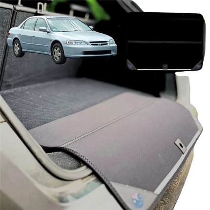 Rear Cargo Boot Bumper Protector for Honda Accord 1997 - 2002 - Standard (72 x 55) - Black