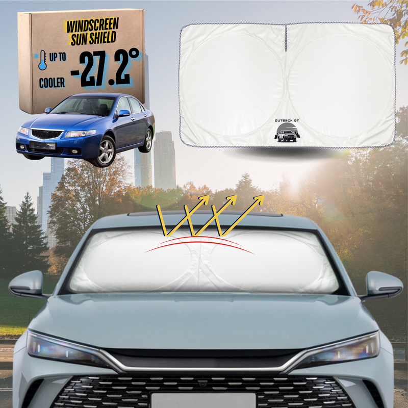 Front Windscreen Sun Shade for Honda Accord 2003 - 2008 (7th Gen) - Standard 150 x 85 cm