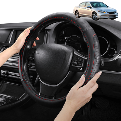 Steering Wheel Cover Pro Extra Layer for Honda Accord 2008-2012 (8th Gen) - Breathable & Anti-Slip - Circle 38 cm