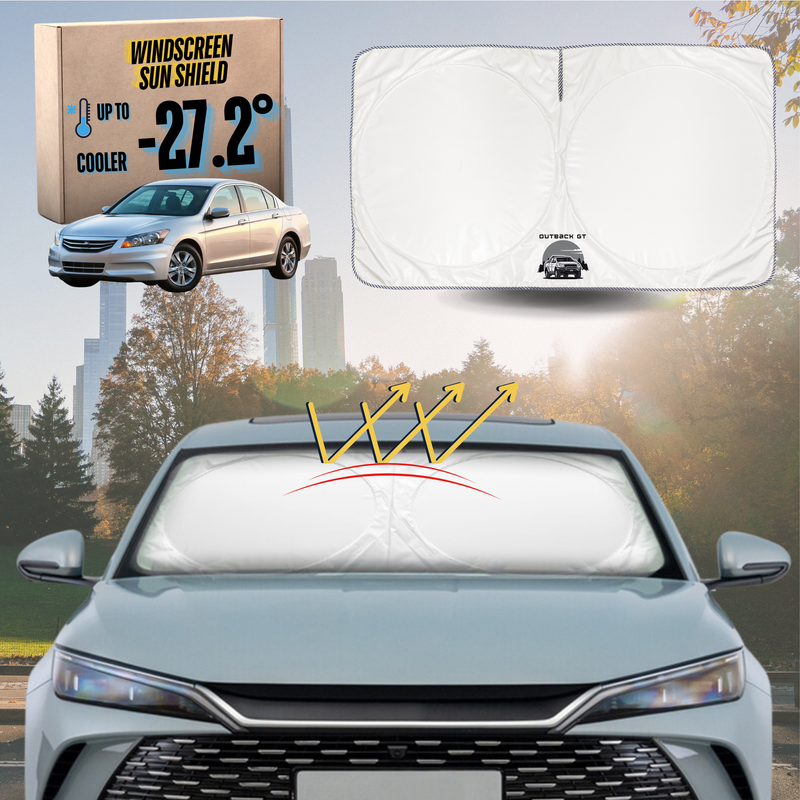 Front Windscreen Sun Shade for Honda Accord 2008 - 2012 (8th Gen) - Standard 150 x 85 cm