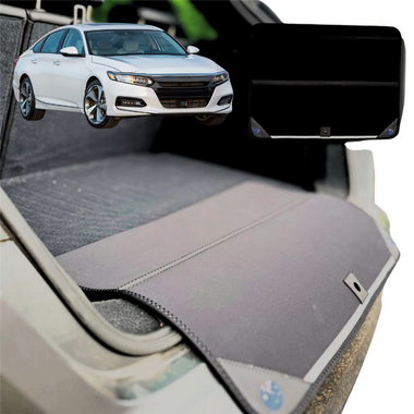 Rear Cargo Boot Bumper Protector for Honda Accord 2018 - 2022 (10th Gen) - Standard (72 x 55) - Black