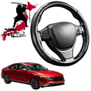 Black Samurai Segmented Steering Wheel Cover for Honda Accord 2022 - 2024 (CY, 11th Gen)-1