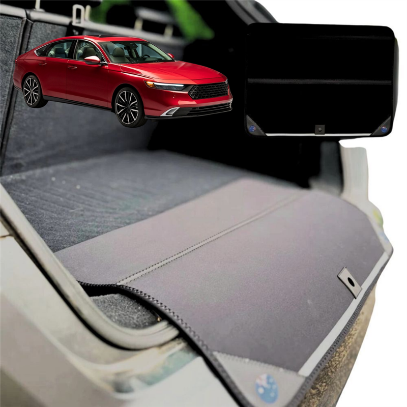 Rear Cargo Boot Bumper Protector for Honda Accord 2022 - 2024 (CY, 11th Gen) - Standard (72 x 55) - Black