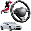 Black Samurai Segmented Steering Wheel Cover for Honda Accord Euro 2002 - 2008 CL-1