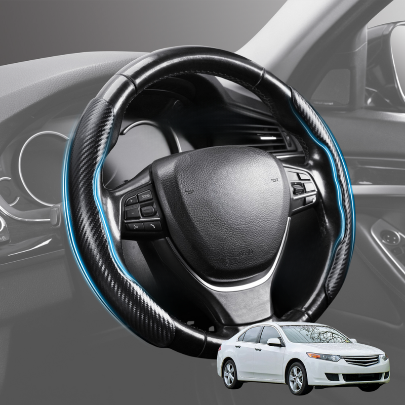 Segmented Steering Wheel Cover for Honda Accord Euro 2002 - 2008 CL - Universal Size