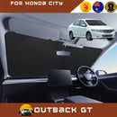 Front Windscreen Sun Shade for Honda City 2007 - 2014 GM2, GM3 - Standard 150 x 85 cm - Black-1