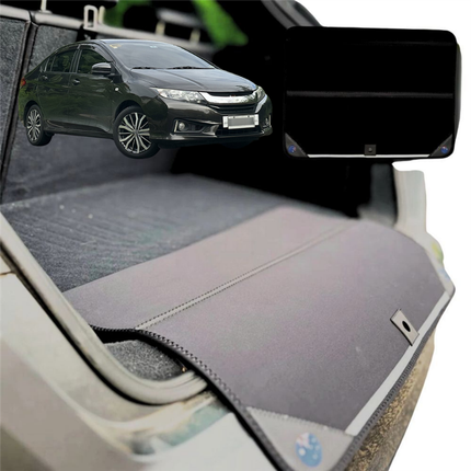 Rear Cargo Boot Bumper Protector for Honda City 2014 - 2020 - Standard (72 x 55) - Black
