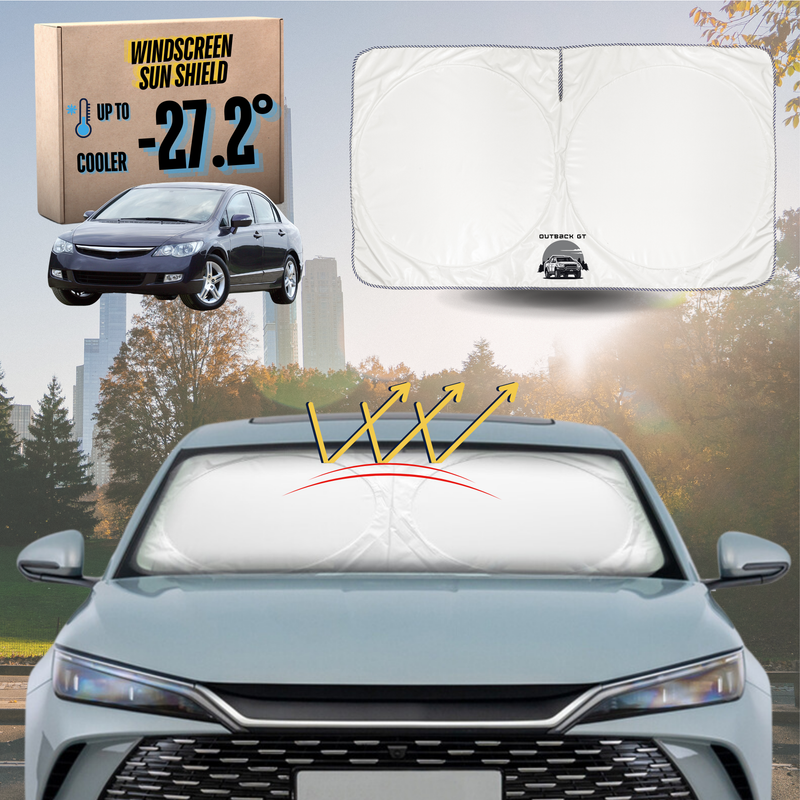Front Windscreen Sun Shade for Honda Civic 2006 - 2012 Sedan(8th Gen) - Standard 150 x 85 cm