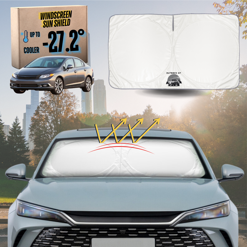Front Windscreen Sun Shade for Honda Civic 2012 - 2016 (Sedan, 9th Gen) - Standard 150 x 85 cm