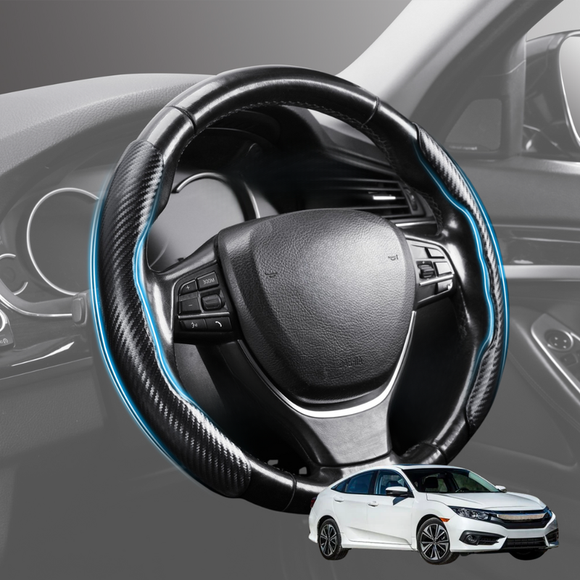 Segmented Steering Wheel Cover for Honda Civic 2016 - 2021 (10th Gen) - Universal Size
