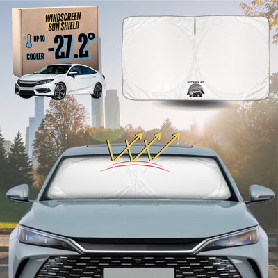 Front Windscreen Sun Shade for Honda Civic 2016 - 2021 (10th Gen) - Standard 150 x 85 cm