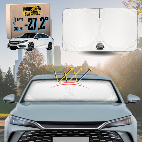 Front Windscreen Sun Shade for Honda Civic 2016 - 2021 (10th Gen) - Standard 150 x 85 cm