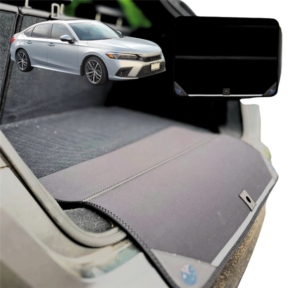 Rear Cargo Boot Bumper Protector for Honda Civic 2022 - Current (11th Gen) - Standard (72 x 55) - Black