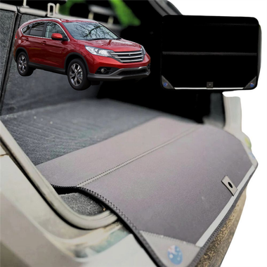 Rear Cargo Boot Bumper Protector for Honda CR-V 2007 - 2012 RE - XL (98 x 55) - Black