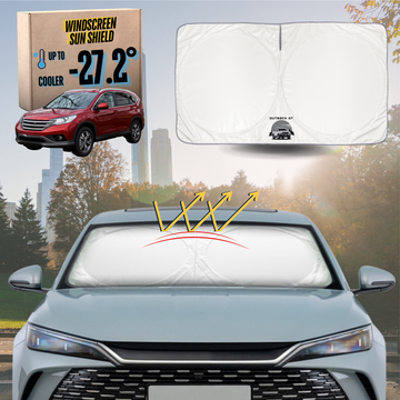 Front Windscreen Sun Shade for Honda CR-V 2007 - 2012 RE - Standard 150 x 85 cm