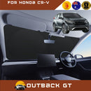Front Windscreen Sun Shade for Honda CR-V 2017 - 2022 RW - Standard 150 x 85 cm - Black-1