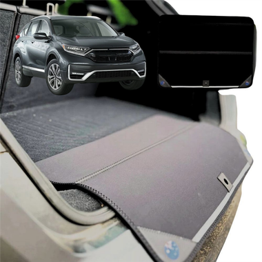 Rear Cargo Boot Bumper Protector for Honda CR-V 2017 - 2022 RW - XL (98 x 55) - Black