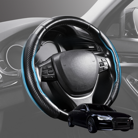 Segmented Steering Wheel Cover for Audi A6 S6 RS6 2011 - 2018 (C7) - Universal Size