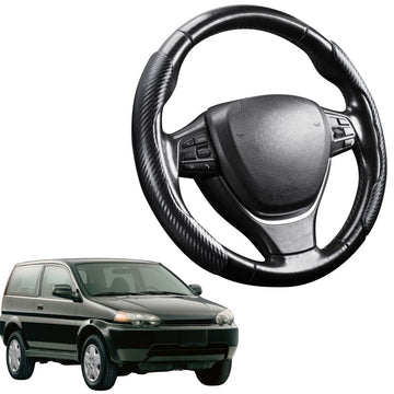 Black Samurai Segmented Steering Wheel Cover for Honda HR-V 1998 - 2006 (2 door）