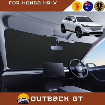 Front Windscreen Sun Shade for Honda HR-V 1998 - 2006 (4 door) - Standard 150 x 85 cm - Black