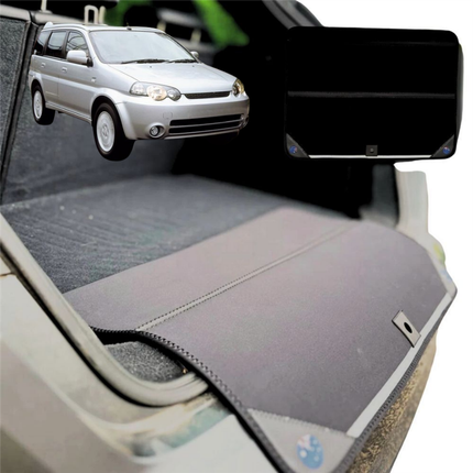 Rear Cargo Boot Bumper Protector for Honda HR-V 1998 - 2006 (4 door) - XL (98 x 55) - Black