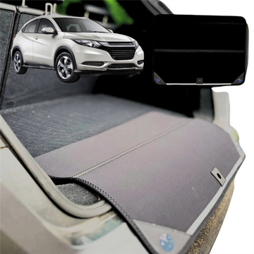 Rear Cargo Boot Bumper Protector for Honda HR-V 2015 - 2021 (RU) - Standard (72 x 55) - Black