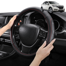 Steering Wheel Cover Pro Extra Layer for Honda HR-V 2015-2021 (RU) - Breathable & Anti-Slip - Circle 38 cm-1