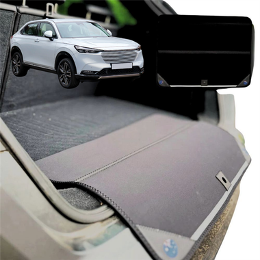 Rear Cargo Boot Bumper Protector for Honda HR-V 2022 - Current (RV) - Standard (72 x 55) - Black