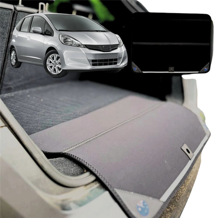 Rear Cargo Boot Bumper Protector for Honda Jazz 2008 - 2014 (FIT GE/GG) - Standard (72 x 55) - Black