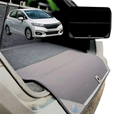 Rear Cargo Boot Bumper Protector for Honda Jazz 2014 - 2021 (FIT GK/GH/GP) - Standard (72 x 55) - Black
