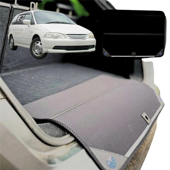 Rear Cargo Boot Bumper Protector for Honda Odyssey 2000 - 2003 (RA6) - Standard (72 x 55) - Black