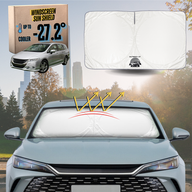 Front Windscreen Sun Shade for Honda Odyssey 2009 - 2013 Luxury 7 Seater (ViL) - XL 160 x 100 cm