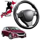 Black Samurai Segmented Steering Wheel Cover for Honda Odyssey 2009 - 2013 Standard 8 Seater-1