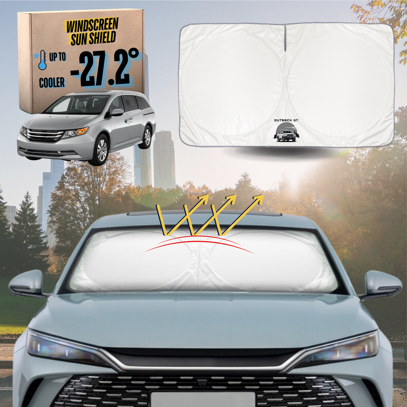 Front Windscreen Sun Shade for Honda Odyssey 2014 - 2020 Luxury 7 Seater (ViL) - XL 160 x 100 cm