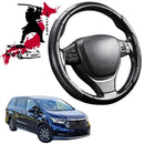 Black Samurai Segmented Steering Wheel Cover for Honda Odyssey 2021 - Current 7 Seater (Vi L7)-1