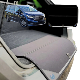 Rear Cargo Boot Bumper Protector for Honda Odyssey 2021 - Current 7 Seater (Vi L7) - Standard (72 x 55) - Black
