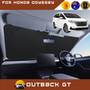 Front Windscreen Sun Shade for Honda Odyssey 2021 - Current 7 Seater (Vi LX7) - XL 160 x 100 cm - Black-1