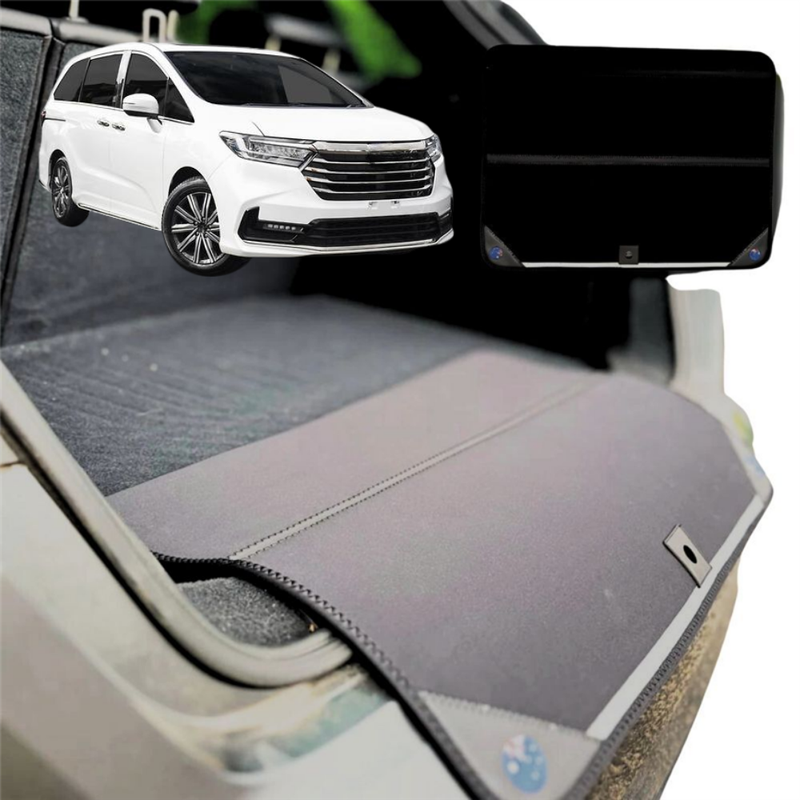 Rear Cargo Boot Bumper Protector for Honda Odyssey 2021 - Current 7 Seater (Vi LX7) - Standard (72 x 55) - Black