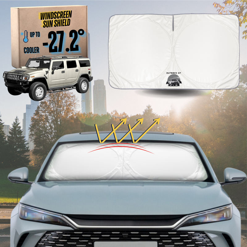 Front Windscreen Sun Shade for Hummer H2 2003 - 2009 - Standard 150 x 85 cm