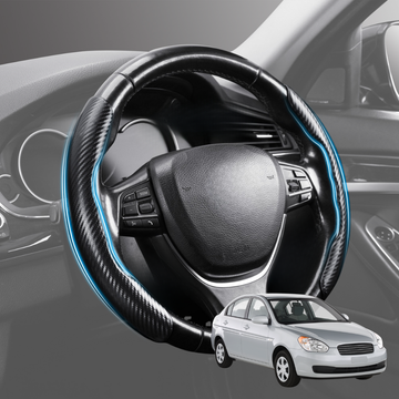 Segmented Steering Wheel Cover for Hyundai Accent 2006 - 2010 MC - Universal Size
