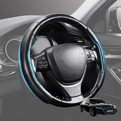 Segmented Steering Wheel Cover for Audi A7 S7 2010 - 2018 (C7) - Universal Size