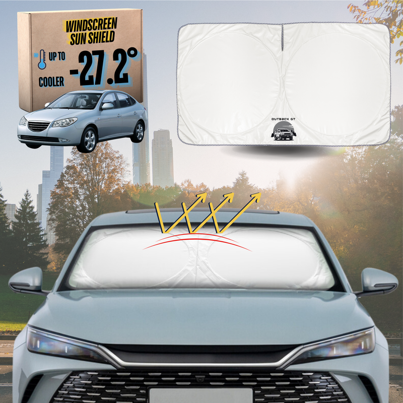Front Windscreen Sun Shade for Hyundai Elantra 2007 - 2010 (HD) - Standard 150 x 85 cm