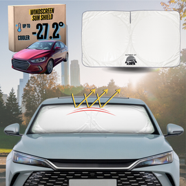 Front Windscreen Sun Shade for Hyundai Elantra 2016 - 2020 AD - Standard 150 x 85 cm