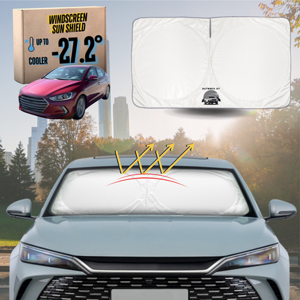 Front Windscreen Sun Shade for Hyundai Elantra 2016 - 2020 AD - Standard 150 x 85 cm