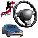 Black Samurai Segmented Steering Wheel Cover for Hyundai Genesis 2013 - 2016 (DH/G80)-1